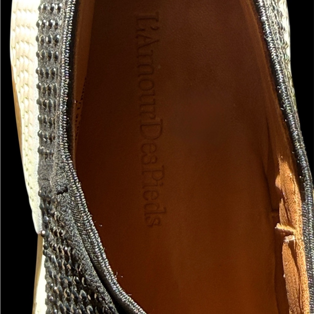 L'Amour Des Pieds Women's Black Slip-On Athletic Sneakers - Picture 5 of 6